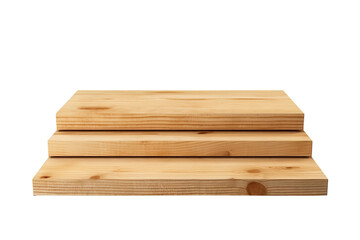 Wooden Food Cutting Board Isolated for Kitchen Use