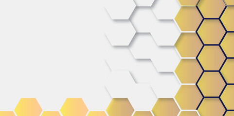 Abstract multicolor hexagon geometric honeycomb texture background. creative decorative element fabric.