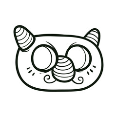 illustration of a bottle of wine and glass