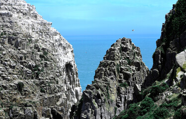 Constitucion beach landscape in Chile