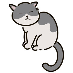 cartoon cat.