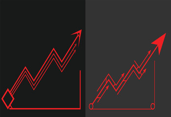 Two Vector Symbols of Uptrend: Dual Indicators of Positive Market Momentum