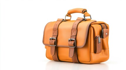 Travel Shoes Bag on white background. Generative AI