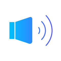 speaker gradient icon
