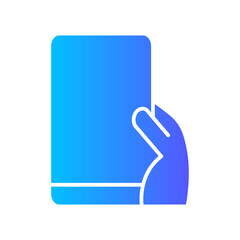 smartphone gradient icon
