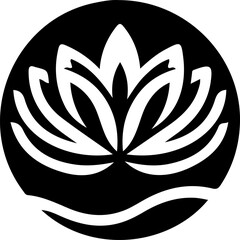 vector illustration silhouette modern logo icon design symbol of environmental conservation.eps