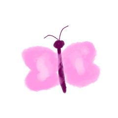 Pink butterfly 