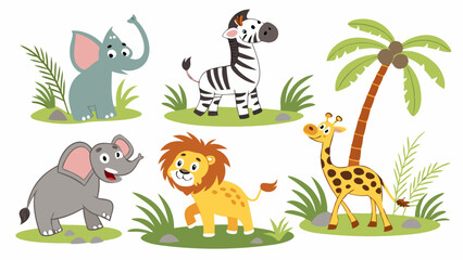 animals in the jungle