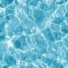 Obraz premium Mesmerizing Underwater Ripples and Reflections in Serene Natural Pool