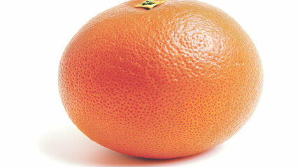 Ripe grapefruit on white background, healthy food