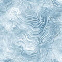 Fototapeta premium Mesmerizing Swirls of Frozen Fluid Texture in Icy Blue Tones