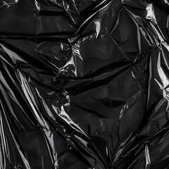 black plastic wrapper texture