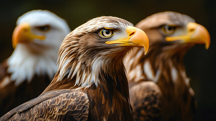 Fototapeta premium Close-up of an eagle 