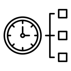 Time Organization Icon
