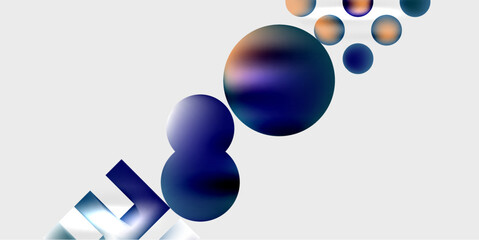 Triangles, circles, squares, rectangles design. Vector Illustration For Wallpaper, Banner, Background, Card, Book Illustration, landing page