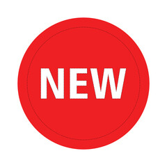 Red banner icon illustator