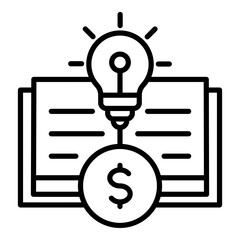Financial Literacy Icon