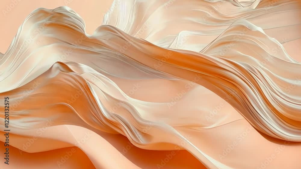 Poster dynamic flow of colors and textures create a mesmerizing visual feast in a stunning abstract landsca