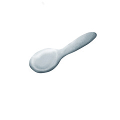 spoon isolated on white