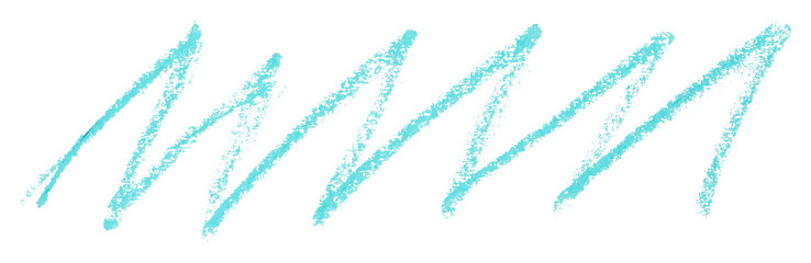 light blue pencil strokes isolated on transparent background