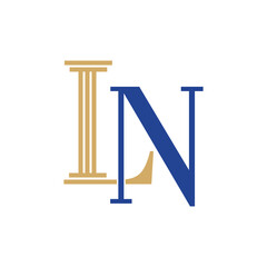 L and N Law Logo Design