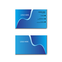 Fototapeta premium Business card template .vector illustration design.