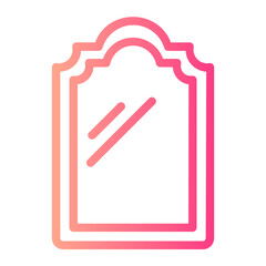 mirror gradient icon