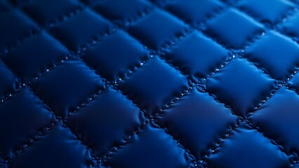 Fototapeta premium Opulent Velvet Background Deep Royal Blue with Embossed Diamond Texture