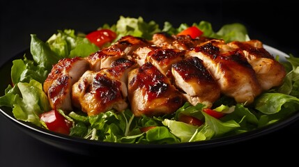 crispy free-range rotisserie chicken on organic