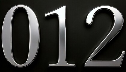 金と銀と銅の数字