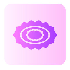 Round Carpet  gradient icon