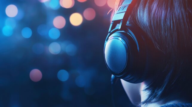 Friendly Customer Service Representative with Headset