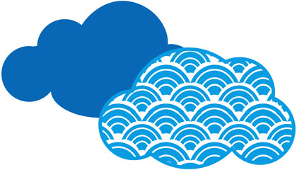 Japanese Pattern Cloud
