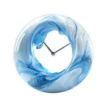 Abstract Countdown isolated on transparent background
