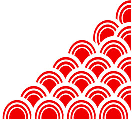 Chinese Wave Pattern Corner
