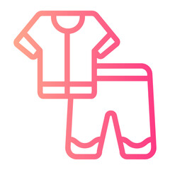 pijama gradient icon