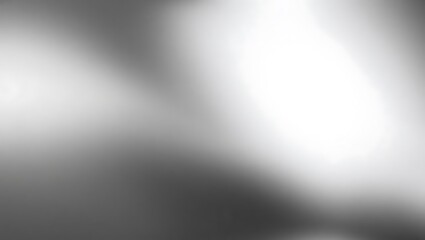Naklejka premium Elegant silver gradient background with soft light and sleek tones, perfect for clean, modern, and professional designs