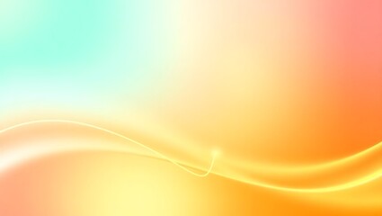 Soft pastel gradient background with light blue and yellow tones, smooth and elegant abstract design for digital use