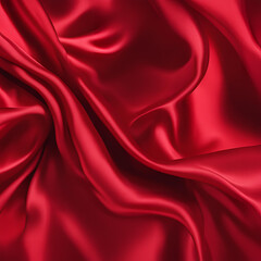 Fototapeta premium Red Silk background