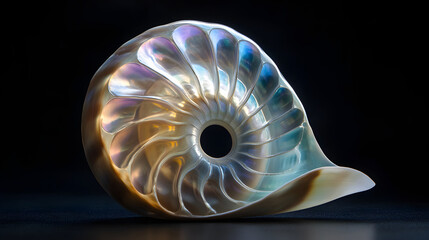 Mesmerizing Beauty of the Nautilus Shell: A Natural Marvel of Geometry and Elegance