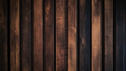 Dark brown Wood texture background. Brown wood texture. Abstract, wood planks