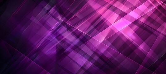 Creative Abstract Geometric Background with Vibrant Crystalline Purple Gradient Shapes for a Modern Backdrop