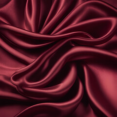 Obraz premium Red Silk Background