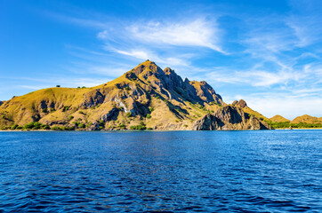 Island Padar, Komodo National Park, Flores, Indonesia, Southeast Asia.