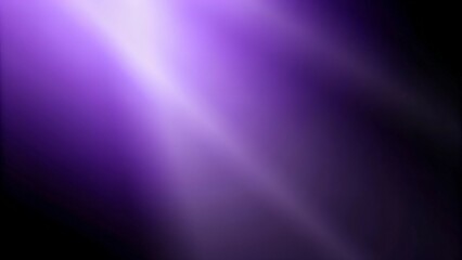 Fototapeta premium Intense purple beam piercing a dark abstract background.