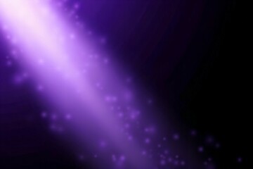 Obraz premium Intense purple beam piercing a dark abstract background.