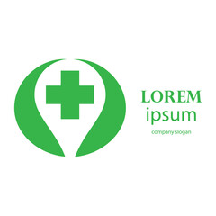 hospital and health clinic logo design