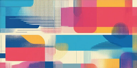Harmony of Dots and Subtle Hues