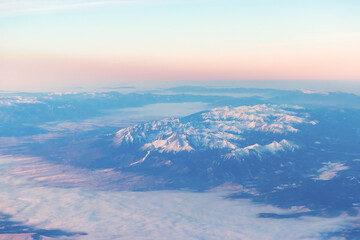 view of mountains