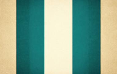 Fototapeta premium Striped background with deep teal and cream colors, creating vintage feel. textured design adds depth and character, perfect for various creative projects